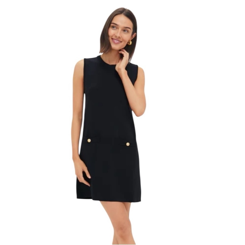 NWT Tuckernuck POMANDER‎ PLACE Black Knit Malley Dress XL